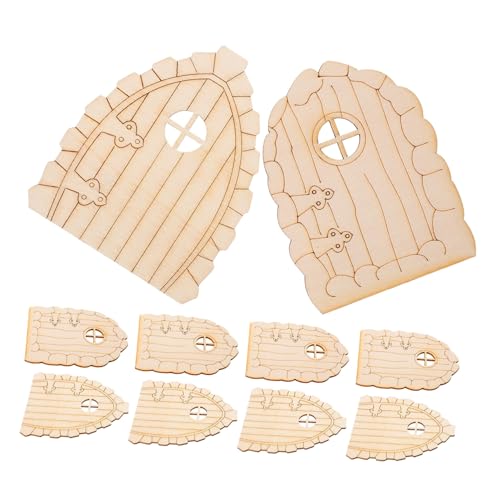 UPKOCH 20 Stück Miniature Feentüren Holz Teiliges für Diy Dekoration im Garten Kreative Gartenaccessoires für und Außenbereich UPKOCH 20 Stück Miniature Feentüren Holz Teiliges für Diy Dekoration im Garten Kreative Gartenaccessoires für und Außenbereich von UPKOCH