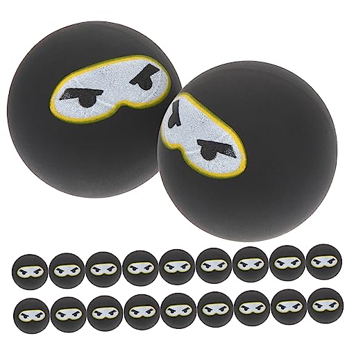 UPKOCH 20 Stück Ninja Hüpfball Kinderspielzeug Hüpfbälle Für Ninja Hüpfbälle Hüpfbälle Hüpfbälle Hüpfbälle Ballspielzeug Schwarz Gummi UPKOCH 20 Stück Ninja Hüpfball Kinderspielzeug Hüpfbälle Für Ninja Hüpfbälle Hüpfbälle Hüpfbälle Hüpfbälle Ballspielzeug Schwarz Gummi von UPKOCH