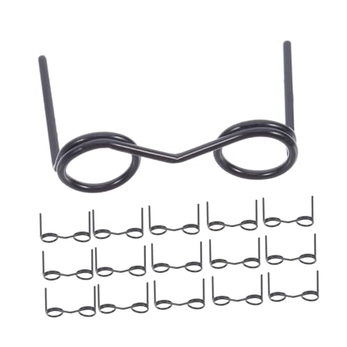 UPKOCH 20 Stück Puppenbrille Brillen Für Puppen Miniaturgläser Für Party Puppe Winzige Brillen Winzige Gläser Modische Brillendekore Winziges Brillengestell Mini-glasrahmen Black Eisen von UPKOCH