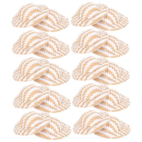 UPKOCH 20 Stück Teiliges Miniatur Strohhüte Geflochtene Puppenhüte in Kaffee weiß DIY Bastelaccessoires für Puppen Foto Requisiten und Hausdekoration Handgefertigte Mini Hüte für UPKOCH 20 Stück Teiliges Miniatur Strohhüte Geflochtene Puppenhüte in Kaffee weiß DIY Bastelaccessoires für Puppen Foto Requisiten und Hausdekoration Handgefertigte Mini Hüte für von UPKOCH