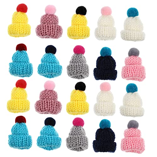 UPKOCH 20 Stück Teiliges Niedliche Mini Strickmützen Filigrane Miniatur Kopfbedeckungen für DIY Basteln Bunte Puppenhüte als Dekoratives Handwerkszubehör für Puppenhaus Zufällige Farbe UPKOCH 20 Stück Teiliges Niedliche Mini Strickmützen Filigrane Miniatur Kopfbedeckungen für DIY Basteln Bunte Puppenhüte als Dekoratives Handwerkszubehör für Puppenhaus Zufällige Farbe von UPKOCH