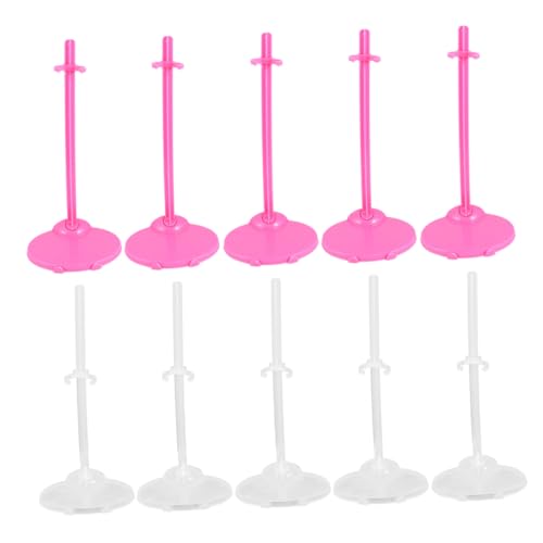 UPKOCH 20 Stück Teiliges Puppenständer aus Robustem Transparente und Rosa Halterungen Passend als Puppenhalter für Langlebig und Formstabil Zubehör für Puppen Spielspaß UPKOCH 20 Stück Teiliges Puppenständer aus Robustem Transparente und Rosa Halterungen Passend als Puppenhalter für Langlebig und Formstabil Zubehör für Puppen Spielspaß von UPKOCH