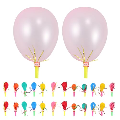 UPKOCH 200-teiliges Party-ballons- Und Pfeifen-set für Kinder, Mehrfarbige Latexballons, Krachmacher für Geburtstagsfeiern, Spaß im Freien Und Festliche Dekorationen von UPKOCH