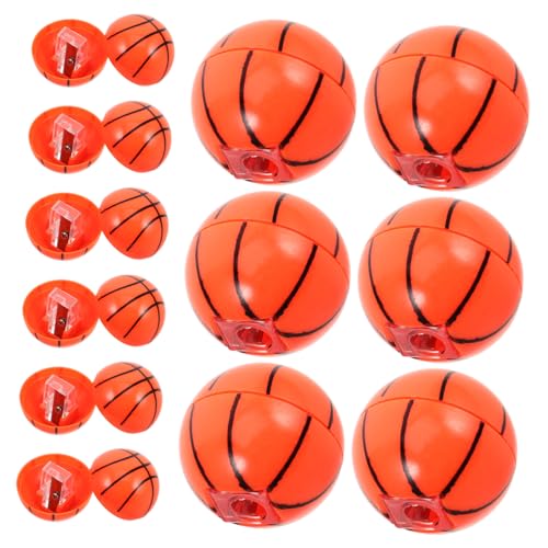 UPKOCH 20Stücke Kreativer Basketball Bleistiftspitzer Tragbarer Manueller Anspitzer für Schule Einzelloch Design Effizient für Langlebig UPKOCH 20Stücke Kreativer Basketball Bleistiftspitzer Tragbarer Manueller Anspitzer für Schule Einzelloch Design Effizient für Langlebig von UPKOCH