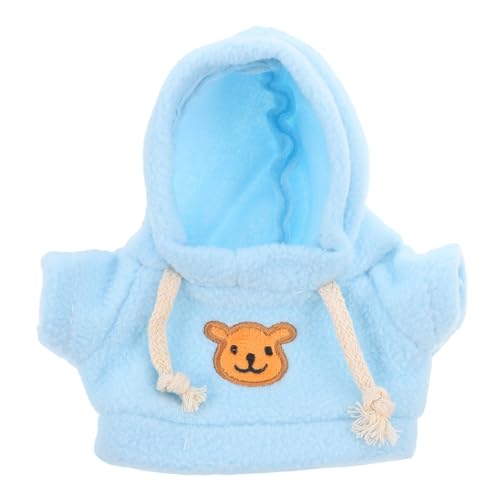 UPKOCH 20cm üschbär Kleidung Blaues Hoodie Outfit Für Kuscheltiere Puppen Zubehör Niedliches T Shirt Für Stofftiere Kleines Puppen Accessoire UPKOCH 20cm üschbär Kleidung Blaues Hoodie Outfit Für Kuscheltiere Puppen Zubehör Niedliches T Shirt Für Stofftiere Kleines Puppen Accessoire von UPKOCH