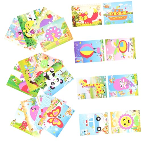 UPKOCH 20er Packung Pädagogisches Aufkleberspielzeug Mosaik-Aufkleber-Kunst Mosaikaufkleberkunst Für Basteln Von Vorräten Für DIY-Sticker-kit UPKOCH 20er Packung Pädagogisches Aufkleberspielzeug Mosaik-Aufkleber-Kunst Mosaikaufkleberkunst Für Basteln Von Vorräten Für DIY-Sticker-kit von UPKOCH