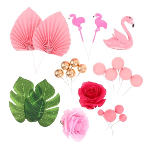 UPKOCH 23Stücke Tropische Kuchenaufsätze mit Flamingo und Palmblättern Rosa Papierblumen und Metallischen Details Deko für Hawaii Themen Geburtstagsfeiern Hochzeiten UPKOCH 23Stücke Tropische Kuchenaufsätze mit Flamingo und Palmblättern Rosa Papierblumen und Metallischen Details Deko für Hawaii Themen Geburtstagsfeiern Hochzeiten von UPKOCH