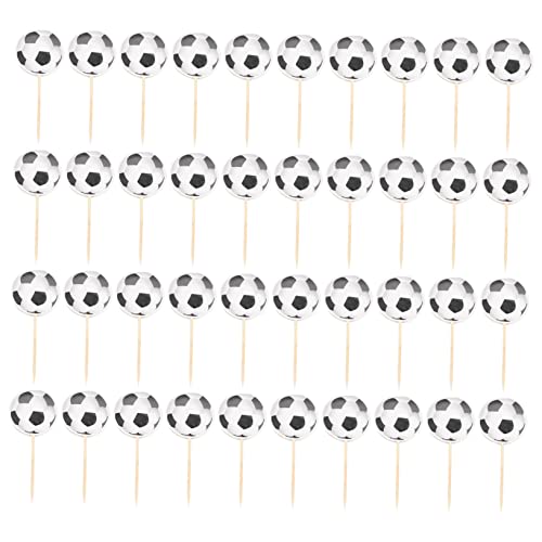 UPKOCH 24 Stück Fußball-zahnstocher-flagge Party-kuchen-topper Muffin-topper Kuchenverzierung Desserteinsatz Topper Cupcake-topper Kuchendeckel Papier UPKOCH 24 Stück Fußball-zahnstocher-flagge Party-kuchen-topper Muffin-topper Kuchenverzierung Desserteinsatz Topper Cupcake-topper Kuchendeckel Papier von UPKOCH