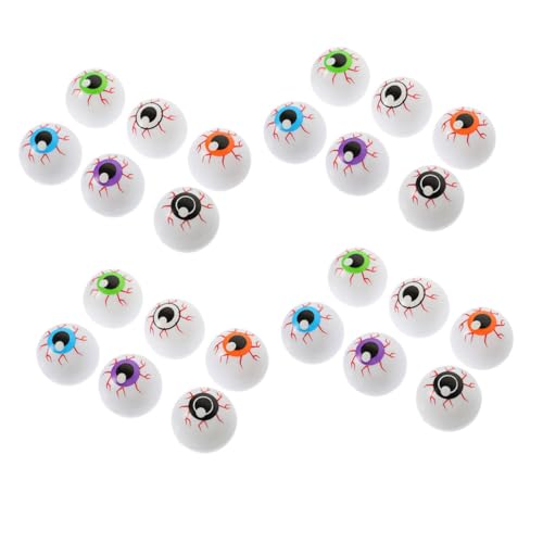 UPKOCH 24 Stück Halloween Augäpfel Bunt Hohl Leichte Deko Requisiten für Party Gruselige Goody Bag Füller Wiederverwendbar Kreativ UPKOCH 24 Stück Halloween Augäpfel Bunt Hohl Leichte Deko Requisiten für Party Gruselige Goody Bag Füller Wiederverwendbar Kreativ von UPKOCH