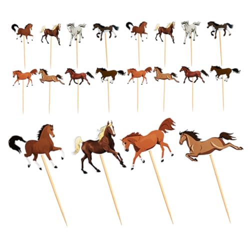 UPKOCH 24 Stück Teiliges Pferde Cake Topper Tierische Geburtstagsdekoration Vielseitig für Kinderparty und Bauernhof Party Elegante Tortendeko Große Menge für Festliche Kuchen und UPKOCH 24 Stück Teiliges Pferde Cake Topper Tierische Geburtstagsdekoration Vielseitig für Kinderparty und Bauernhof Party Elegante Tortendeko Große Menge für Festliche Kuchen und von UPKOCH
