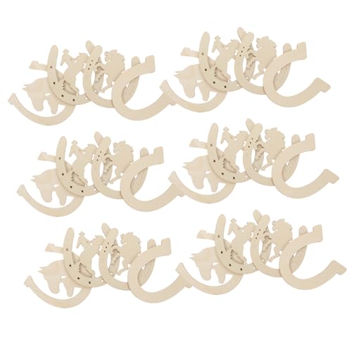 UPKOCH 24 Stück Unvollendete Holzausschnitte Unfertiges Western Diy Ausschnitt Ausgeschnitten Unbemalt Dekoration Dekore Hufeisenchips Diy Hufeisenausschnitte Im Freien UPKOCH 24 Stück Unvollendete Holzausschnitte Unfertiges Western Diy Ausschnitt Ausgeschnitten Unbemalt Dekoration Dekore Hufeisenchips Diy Hufeisenausschnitte Im Freien von UPKOCH