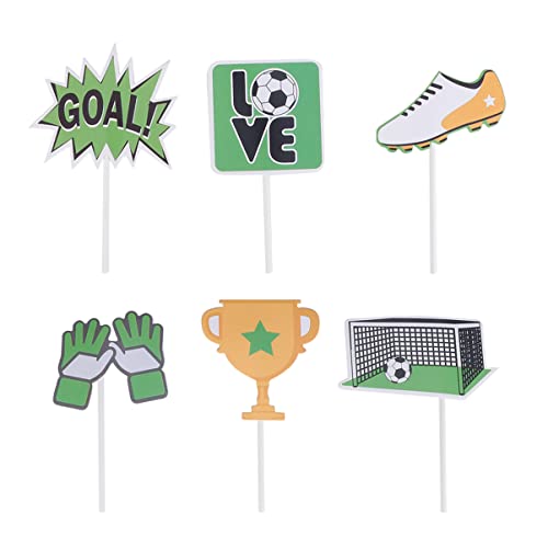 UPKOCH 24Stücke Fußball Party Kuchen Picks Kreative Tortendeko Für Desserts Und Feiern Für Fußballpartys Aus Hochwertigem Tolle Dekoration Für Kuchen UPKOCH 24Stücke Fußball Party Kuchen Picks Kreative Tortendeko Für Desserts Und Feiern Für Fußballpartys Aus Hochwertigem Tolle Dekoration Für Kuchen von UPKOCH