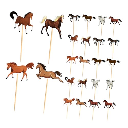 UPKOCH 24Stücke Pferdemotiv Kuchendekorationen aus Papier Cupcake Topper für Geburtstagsfeiern mit Bauernhoftieren Einfache Anwendung für Desserts und Kuchen für Große Feiern UPKOCH 24Stücke Pferdemotiv Kuchendekorationen aus Papier Cupcake Topper für Geburtstagsfeiern mit Bauernhoftieren Einfache Anwendung für Desserts und Kuchen für Große Feiern von UPKOCH