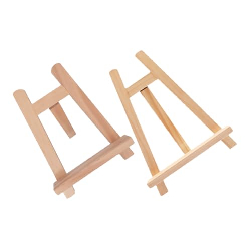 UPKOCH 2Stücke Hölzerne Malerei Staffelei Ständer für Kunstwerke und Tragbar für Innen und Außenausstellungen und Robustes Design für Kreative Projekte UPKOCH 2Stücke Hölzerne Malerei Staffelei Ständer für Kunstwerke und Tragbar für Innen und Außenausstellungen und Robustes Design für Kreative Projekte von UPKOCH
