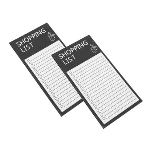 UPKOCH 2stücke Magnetisches Notizpad Für Kühlschrank Teiliges Wiederverwendbar Praktische Einkaufsliste Einfach Anzubringen Für Organisation Und Erinnerungen Im Alltag UPKOCH 2stücke Magnetisches Notizpad Für Kühlschrank Teiliges Wiederverwendbar Praktische Einkaufsliste Einfach Anzubringen Für Organisation Und Erinnerungen Im Alltag von UPKOCH
