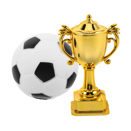 UPKOCH 3 Sätze Teiliges Fußball Modell aus Kunststoff für Kuchen Dekoration Goldene Auszeichnung für Sport Events Puppenhaus Wettkämpfe und Feierlichkeiten Wiederverwendbar UPKOCH 3 Sätze Teiliges Fußball Modell aus Kunststoff für Kuchen Dekoration Goldene Auszeichnung für Sport Events Puppenhaus Wettkämpfe und Feierlichkeiten Wiederverwendbar von UPKOCH