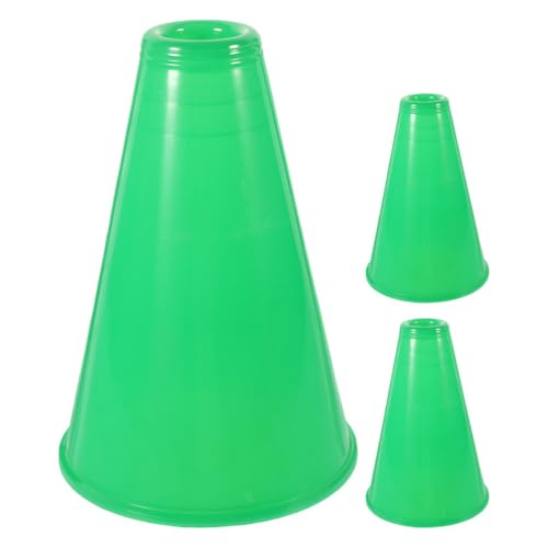 UPKOCH 3 Stück Cheer Megaphone Krachmacher Partyzubehör Kunststoff Cheerleading Kleines Megaphon Direktor Requisite Krachmacher Spielzeug für Sportspiel Party Outdoor Grün UPKOCH 3 Stück Cheer Megaphone Krachmacher Partyzubehör Kunststoff Cheerleading Kleines Megaphon Direktor Requisite Krachmacher Spielzeug für Sportspiel Party Outdoor Grün von UPKOCH