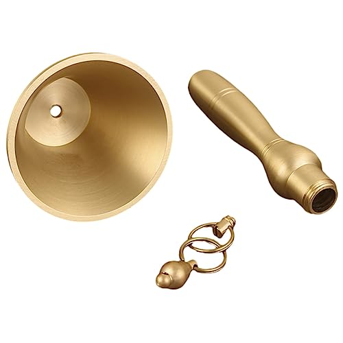 UPKOCH 3 Stück Handglocke Kupfer im Vintage Stil Musikinstrument für Empfangsglocke für Schule Restaurant und Partys Ergonomischer Holzgriff Klarer Vielseitig Einsetzbar UPKOCH 3 Stück Handglocke Kupfer im Vintage Stil Musikinstrument für Empfangsglocke für Schule Restaurant und Partys Ergonomischer Holzgriff Klarer Vielseitig Einsetzbar von UPKOCH