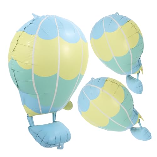 UPKOCH 3 Stück Heißluftballon Bunt Party Glanzballons Glücklich Fiesta Ballondekoration Oh Hochzeitsfeierballons Party Dekorative Luftballons Valentinstagdekoration Aluminiumfolie UPKOCH 3 Stück Heißluftballon Bunt Party Glanzballons Glücklich Fiesta Ballondekoration Oh Hochzeitsfeierballons Party Dekorative Luftballons Valentinstagdekoration Aluminiumfolie von UPKOCH