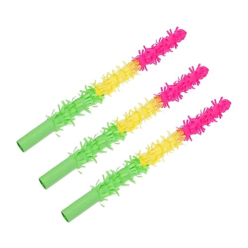 UPKOCH 3 Stück Sie Den Stock Party Gefälligkeiten Partygeschenke Für Kleinkinder Partyzubehör Jungs Partyspiele Für Freunde Piñata Pinata-spielstangen Lieferungen Papier von UPKOCH