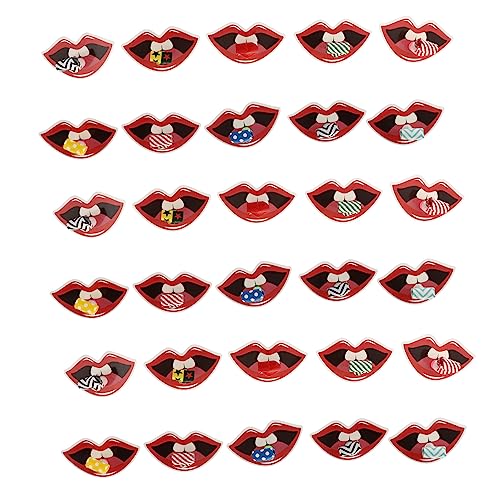 UPKOCH 30 Stück Cartoon Plastikpfeifen Party Whistles für Kindergeburtstag Hochzeiten und Feste für Fröhliche und Feierlichkeiten von UPKOCH