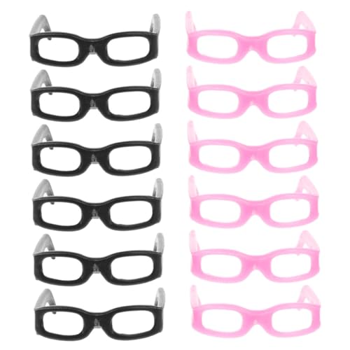 UPKOCH 30 Stück Puppenhausbrillen Puppenbrillen Puppen Lesebrillen Miniaturbrillen Mini Puppenbrillen Mini Puppenkostüm Zubehör Mini Brillen Modellbrillen Für Puppenspielzeug von UPKOCH