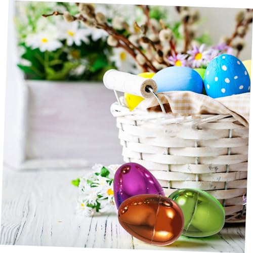 UPKOCH 30 Stück Teiliges Bunte Kunststoff Ostereier zum Befüllen Wiederverwendbare Aufklappbare Eier als Geschenkbox und Partydeko für Osterfeiern und Familienaktivitäten UPKOCH 30 Stück Teiliges Bunte Kunststoff Ostereier zum Befüllen Wiederverwendbare Aufklappbare Eier als Geschenkbox und Partydeko für Osterfeiern und Familienaktivitäten von UPKOCH