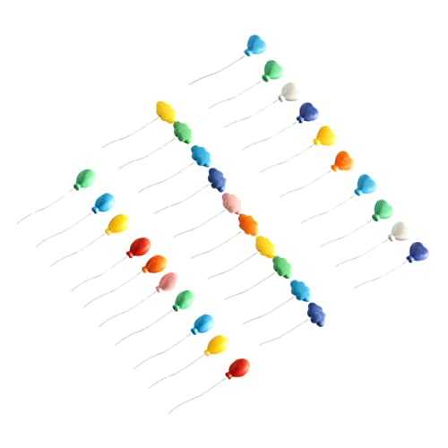 UPKOCH 30 Stücke Miniatur Luftballons Mini Ornament Realistische Mini Ballon Glatte Kunststoff Nicht-Grate UPKOCH 30 Stücke Miniatur Luftballons Mini Ornament Realistische Mini Ballon Glatte Kunststoff Nicht-Grate von UPKOCH