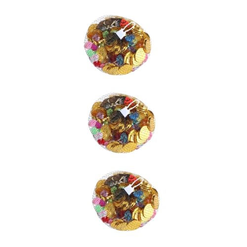 UPKOCH 300 Stück Piraten-Goldmünzen Piraten-Schatzsuche Piratenschatz Juwelen Piratengoldmünzen Edelsteine piraten schatzsuche piratenkostüm spielzeug bilden Requisiten Dekorationen von UPKOCH