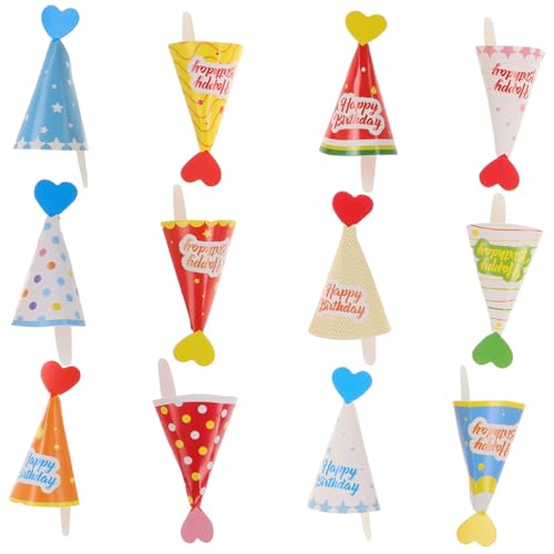 UPKOCH 36 Stück Kuchenhutdekoration Eiscremehüte Für Erwachsene Mini-kuchendekorationen Kuchendekoration Selber Machen Kegelhüte Für Geburtstagsfeiern Hut Schneekegelbecher Papier UPKOCH 36 Stück Kuchenhutdekoration Eiscremehüte Für Erwachsene Mini-kuchendekorationen Kuchendekoration Selber Machen Kegelhüte Für Geburtstagsfeiern Hut Schneekegelbecher Papier von UPKOCH