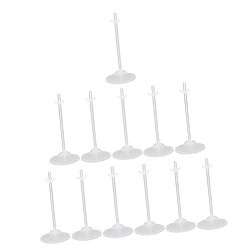 UPKOCH 36Stücke Transparente Puppenständer Teiliges für Optimale Puppenpräsentation Stabil und Langlebig für Sammler und Puppenliebhaber Vielseitig Einsetzbar für Zuhause von UPKOCH