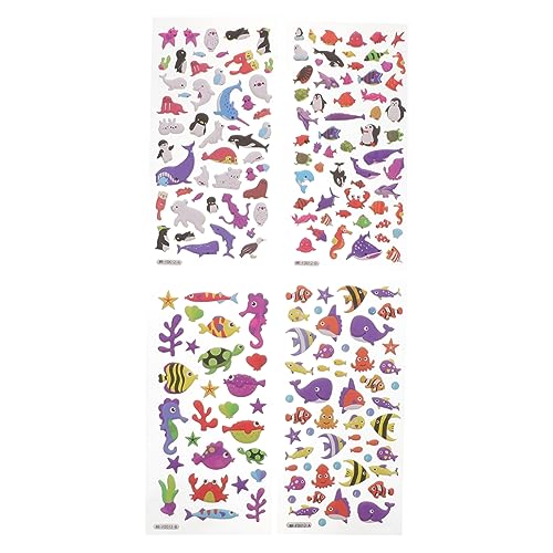 UPKOCH 3D Meerestier Aufkleber Lustige PVC Sticker Für Perfekt Für Unterwasser Geburtstagsfeiern Bastelarbeiten Und Scrapbooking Dekorationen UPKOCH 3D Meerestier Aufkleber Lustige PVC Sticker Für Perfekt Für Unterwasser Geburtstagsfeiern Bastelarbeiten Und Scrapbooking Dekorationen von UPKOCH
