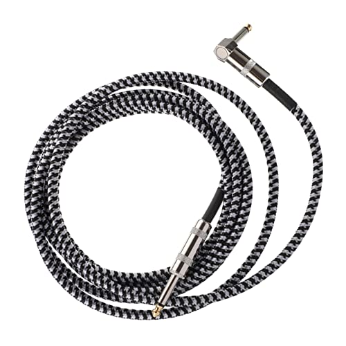 UPKOCH 3M Folk Gitarrenkabel Geflochtenes Audiokabel für Instrumente Langlebig und Geräuscharm für Ktv Lautsprecher und Bühnenaudio von UPKOCH