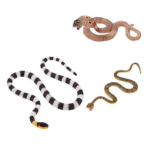 UPKOCH 3st Schlangenmodell Tischdekorationen Halloween-Party-Requisiten Nützliches Lernspielzeug Gefälschte Schlangenspielzeuge Knifflige Halloween-spielzeuge Desktop-Dekorationen PVC UPKOCH 3st Schlangenmodell Tischdekorationen Halloween-Party-Requisiten Nützliches Lernspielzeug Gefälschte Schlangenspielzeuge Knifflige Halloween-spielzeuge Desktop-Dekorationen PVC von UPKOCH