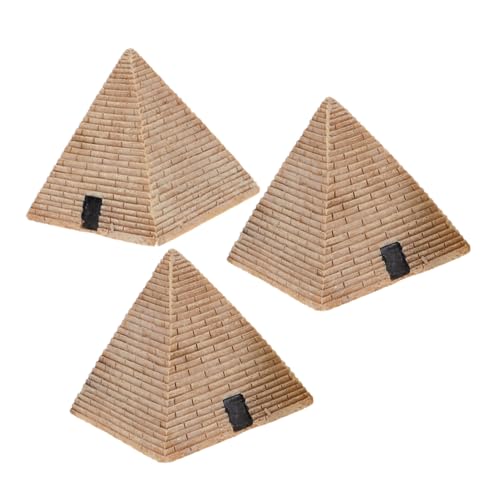 UPKOCH 3stücke Teiliges Resin Pyramid Dekorative Ägyptische Pyramidenfiguren Für Sandtisch Und Home Decor Hochwertige Handwerkskunst Mit Sensorischem Erlebnis Für Psychologische UPKOCH 3stücke Teiliges Resin Pyramid Dekorative Ägyptische Pyramidenfiguren Für Sandtisch Und Home Decor Hochwertige Handwerkskunst Mit Sensorischem Erlebnis Für Psychologische von UPKOCH