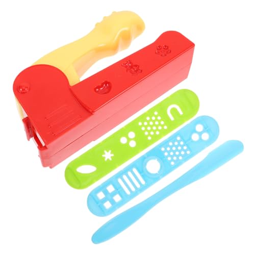 UPKOCH 4 STÜCKE Knetwerkzeug Set Buntes DIY Plastilin Modellier Prägewerkzeug für Kreatives Fördert Farberkennung Fantasie und Soziale Fähigkeiten Sicherer Kunststoff für Zuhause und von UPKOCH