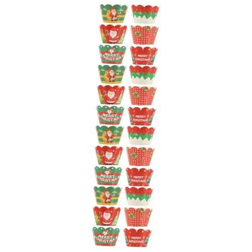 UPKOCH 4 Sätze Weihnachtsdekorationsrand Weihnachtsparty Accessoires Weihnachtsbacken Zubehör Partydekorationen Cupcake-liner Kuchen-pappbecher Weihnachtscupcake-pappbecher 6 Stück * 4 UPKOCH 4 Sätze Weihnachtsdekorationsrand Weihnachtsparty Accessoires Weihnachtsbacken Zubehör Partydekorationen Cupcake-liner Kuchen-pappbecher Weihnachtscupcake-pappbecher 6 Stück * 4 von UPKOCH