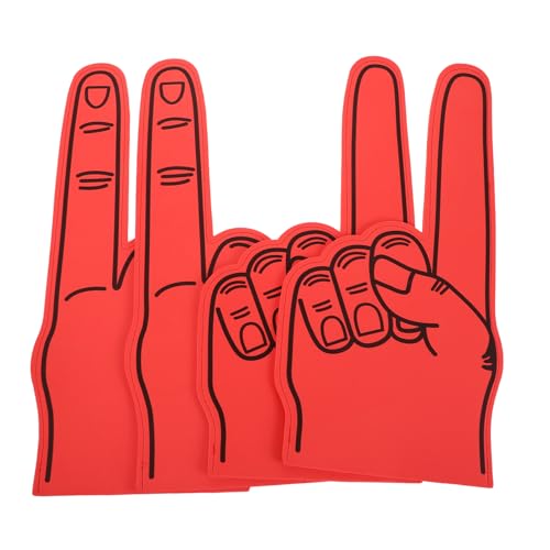 UPKOCH 4 Schaumstofffinger: Sport-partygeschenke, Outdoor-spiel-essentials – Fan-eva-riesenfinger – Motto-partyzubehör, Cheerleader- Für Veranstaltungen UPKOCH 4 Schaumstofffinger: Sport-partygeschenke, Outdoor-spiel-essentials – Fan-eva-riesenfinger – Motto-partyzubehör, Cheerleader- Für Veranstaltungen von UPKOCH
