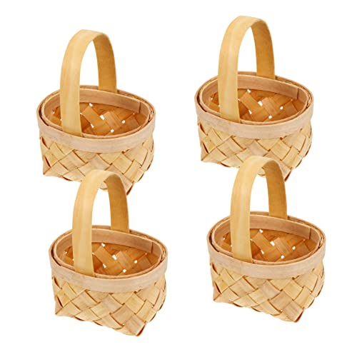 UPKOCH 4 Stück Handgeflochtener Korb Bunt Gewebte Weben Körbe Braun Rattan Handwerk Weiden Stoff Party Wäschekorb Nähkasten Kleiner Geflochtener Korb Mit Henkel Handgewebt Leinen Hölzern UPKOCH 4 Stück Handgeflochtener Korb Bunt Gewebte Weben Körbe Braun Rattan Handwerk Weiden Stoff Party Wäschekorb Nähkasten Kleiner Geflochtener Korb Mit Henkel Handgewebt Leinen Hölzern von UPKOCH