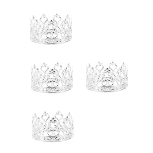 UPKOCH 4 Stück Kronenkuchen Dekorieren Mini-kronen Für Blumensträuße Dekorationen Für Pilzkuchen Kuchendeckel Mit Krone Mini-kronen-kuchenaufsatz Krone Für Kuchendeckel Silver Eisenblech UPKOCH 4 Stück Kronenkuchen Dekorieren Mini-kronen Für Blumensträuße Dekorationen Für Pilzkuchen Kuchendeckel Mit Krone Mini-kronen-kuchenaufsatz Krone Für Kuchendeckel Silver Eisenblech von UPKOCH