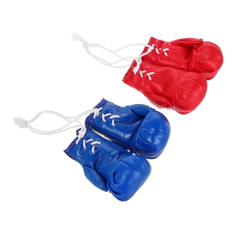 UPKOCH 4 Stück Miniatur Boxhandschuhe als Anhänger für Auto und Heimdekoration Rote und Blaue Boxhandschuhe als Souvenir für Boxsport Enthusiasten UPKOCH 4 Stück Miniatur Boxhandschuhe als Anhänger für Auto und Heimdekoration Rote und Blaue Boxhandschuhe als Souvenir für Boxsport Enthusiasten von UPKOCH