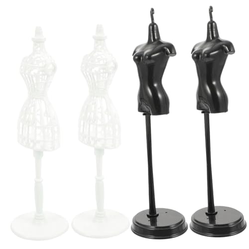 UPKOCH 4 Stück Puppenaufhänger Kleiderständer Kleiderformen Zum Nähen Puppenständer Männchen Körper Mannequin-körper Schneiderpuppe Schaufensterpuppe Nähen Ausstellungsstand Weiß Abs UPKOCH 4 Stück Puppenaufhänger Kleiderständer Kleiderformen Zum Nähen Puppenständer Männchen Körper Mannequin-körper Schneiderpuppe Schaufensterpuppe Nähen Ausstellungsstand Weiß Abs von UPKOCH