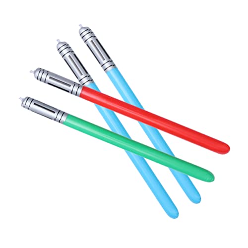 UPKOCH 4 Stück Teiliges Aufblasbares Kinderschwert PVC Laserschwert für Kinderparty Party Deko Langlebig Leicht Aufzublasen Farblich Sortiert für Geburtstagsfeiern und UPKOCH 4 Stück Teiliges Aufblasbares Kinderschwert PVC Laserschwert für Kinderparty Party Deko Langlebig Leicht Aufzublasen Farblich Sortiert für Geburtstagsfeiern und von UPKOCH