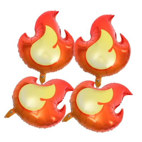 UPKOCH 4 Stück Teiliges Folienballons in Flammenform Große Aluminiumfolie Luftballons Feuerförmige Partydekoration für Jungen Kindergeburtstag Langlebige Leichte Geburtstagsdeko UPKOCH 4 Stück Teiliges Folienballons in Flammenform Große Aluminiumfolie Luftballons Feuerförmige Partydekoration für Jungen Kindergeburtstag Langlebige Leichte Geburtstagsdeko von UPKOCH