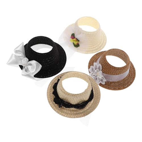 UPKOCH 4 Stück Teiliges Mini Puppenhut aus Strapazierfähigem Stoff Kleine Partyhüte mit Schleifendekor Passend für Verschiedene Puppen für Kreative Bastelprojekte und Rollenspiele UPKOCH 4 Stück Teiliges Mini Puppenhut aus Strapazierfähigem Stoff Kleine Partyhüte mit Schleifendekor Passend für Verschiedene Puppen für Kreative Bastelprojekte und Rollenspiele von UPKOCH