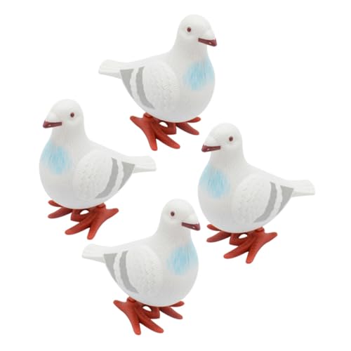 UPKOCH 4 Stück Teiliges Wind up Tauben für Lustige Realistische Tierfiguren Kompakt Leicht Mehrfach Verwendbar als Geburtstags partygeschenk und Kreative Mitgebsel UPKOCH 4 Stück Teiliges Wind up Tauben für Lustige Realistische Tierfiguren Kompakt Leicht Mehrfach Verwendbar als Geburtstags partygeschenk und Kreative Mitgebsel von UPKOCH