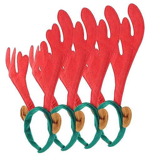 UPKOCH 4 Stück Weihnachtsgeweih Stirnband Rentiergeweih Stirnbänder Hirschgeweih Stirnband weihnachts kopfschmuck weihnachtskopfschmuck festliche geweih stirnbänder Weihnachts-Haarschmuck UPKOCH 4 Stück Weihnachtsgeweih Stirnband Rentiergeweih Stirnbänder Hirschgeweih Stirnband weihnachts kopfschmuck weihnachtskopfschmuck festliche geweih stirnbänder Weihnachts-Haarschmuck von UPKOCH