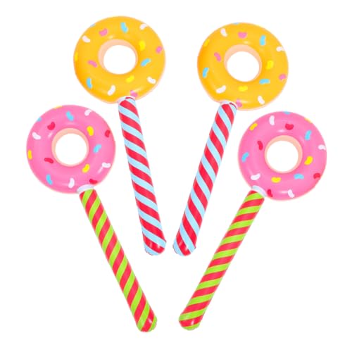 UPKOCH 4stücke Mädchen Luftballons Donut-form Pvc Aufblasbare Süßigkeiten-dekoration Für Kindergeburtstagsfeiern Für Innen Und Außenanwendungen - UPKOCH 4stücke Mädchen Luftballons Donut-form Pvc Aufblasbare Süßigkeiten-dekoration Für Kindergeburtstagsfeiern Für Innen Und Außenanwendungen - von UPKOCH