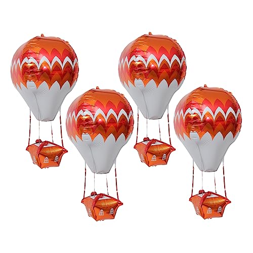 UPKOCH 5 Stück 4D Aluminiumfolienballon Ö Party Mylar-Heißluftballon Geburtstag Luftballons hochzeitsdeko hochzeitdeko Geburtstagsballon aus Alufolie Dekoration aus Aluminiumfolienballons von UPKOCH