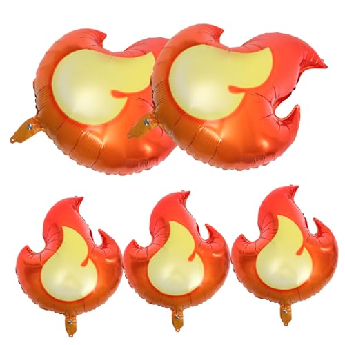 UPKOCH 5 Stück Flammenballon Feuerwehrmann-luftballons Für Partygeschenke Zum Thema Feuerwehrmann Rosa Feuerwehr-geburtstagsparty-zubehör Luftballons Geburtstagsdekoration Aluminiumform UPKOCH 5 Stück Flammenballon Feuerwehrmann-luftballons Für Partygeschenke Zum Thema Feuerwehrmann Rosa Feuerwehr-geburtstagsparty-zubehör Luftballons Geburtstagsdekoration Aluminiumform von UPKOCH